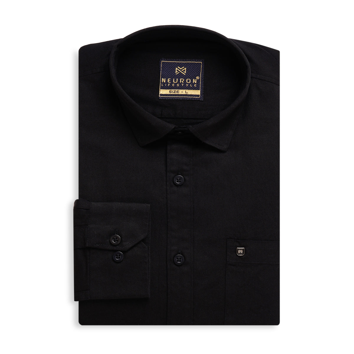 Linen Shirt Black