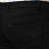Men Dark Black Trouser With Patch Pocket