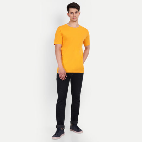 Banana Yellow Plain T-shirt