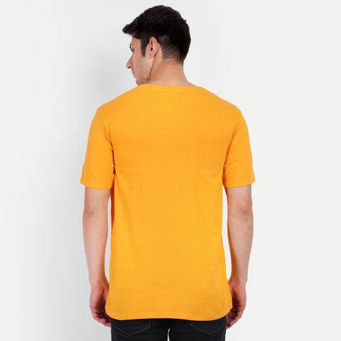 Banana Yellow Plain T-shirt