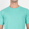 Sea Green Plain T-shirt
